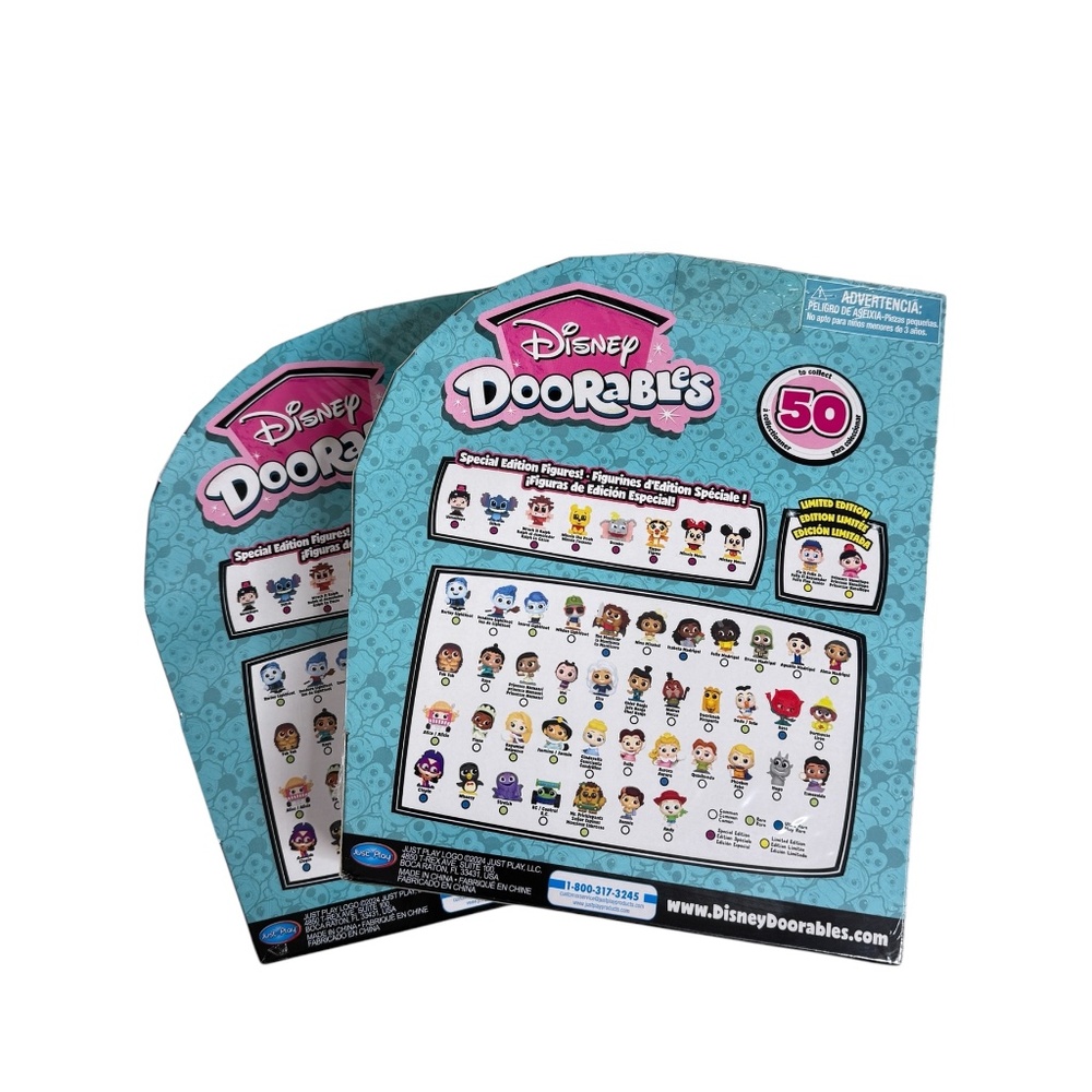 Set of 2 NEW Disney Doorables Pixel Perfect Multi Peek blind box set - Picture 4 of 8